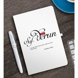 BK Kişiye Özel Mânâ Safderun Beyaz Defter ve Kalem Hediye Seti