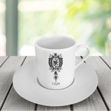 BK Kişiye Özel Ö Harfli Türk Kahvesi Fincanı (Model 1)