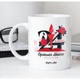 Bk Kişiye Özel Öğretmenler Gününüz Kutlu Olsun Beyaz Kupa Bardak - 1