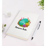 BK Kişiye Özel Paskalya Bayramı Beyaz Defter ve Kalem Seti-9