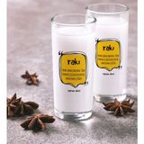 BK Kişiye Özel Renkli Baskılı Adabı Vardır Rakının Ikili Rakı Bardağı Seti