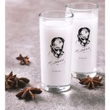 BK Kişiye Özel Renkli Baskılı Atatürk Temalı Ikili Rakı Bardağı Seti-28
