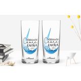 BK Kişiye Özel Renkli Baskılı Dördüncü Cemre Tasarımlı Ikili Rakı Bardağı Seti-1