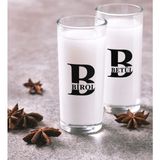 BK Kişiye Özel Renkli Baskılı Isimli Ikili Rakı Bardağı Seti-31