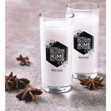 BK Kişiye Özel Renkli Baskılı Önce Kiminle Içtiğini Bileceksin Ikili Rakı Bardağı Seti-4
