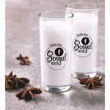BK Kişiye Özel Renkli Baskılı Sosyal Içici Ikili Rakı Bardağı Seti-3