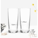 BK Kişiye Özel Renkli Baskılı Tek - Duble Tasarımlı Ikili Rakı Bardağı Seti-1