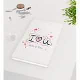 BK Kişiye Özel Sevgililer Günü Beyaz DEFTER-112