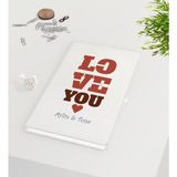 BK Kişiye Özel Sevgililer Günü Beyaz DEFTER-116