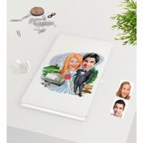 BK Kişiye Özel Sevgililer Günü Temalı Evleniyoruz Karikatürlü Beyaz Defter-1