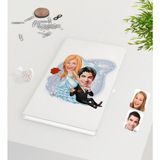 BK Kişiye Özel Sevgililer Günü Temalı Evleniyoruz Karikatürlü Beyaz Defter-2
