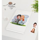 BK Kişiye Özel Sevgililer Günü Temalı Evleniyoruz Karikatürlü Beyaz Defter-3