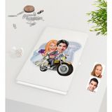 BK Kişiye Özel Sevgililer Günü Temalı Evleniyoruz Karikatürlü Beyaz Defter-8