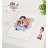 BK Kişiye Özel Sevgililer Günü Temalı Evleniyoruz Karikatürlü Beyaz Defter-9