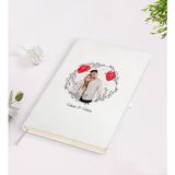 BK Kişiye Özel Sevgililer Günü Temalı Isimli Fotoğraflı Beyaz Defter-26
