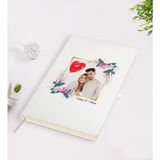 BK Kişiye Özel Sevgililer Günü Temalı Isimli Fotoğraflı Beyaz Defter-30