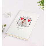 BK Kişiye Özel Sevgililer Günü Temalı Isimli Fotoğraflı Beyaz Defter-31