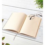 BK Kişiye Özel Sevgililer Karikatürlü Beyaz Termo Deri Defter 16X24CM Model 108