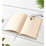 BK Kişiye Özel Sevgililer Karikatürlü Beyaz Termo Deri Defter 16X24CM Model 5