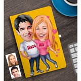 BK Kişiye Özel Sevgililer Karikatürlü Defter-5