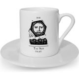 BK Kişiye Özel Tarot The Sun (Güneş) Türk Kahvesi Fincanı