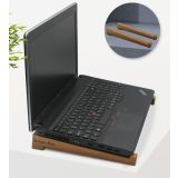 BK Kişiye Özel Taşınabilir Ahşap Notebook Laptop Standı