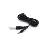 BK Teknoloji 3.5 mm TRS Stereo Erkek to 6.35 mm TS Mono Erkek Ses Kablosu - 1.3 Metre