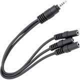 BK Teknoloji 5+1 Ses Sistemi Bağlantı Kablosu 3.5mm 1 Giriş 3 Çıkış Çoklayıcı