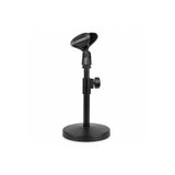BK Teknoloji Ayarlanabilir Masa Üstü Mikrofon Sehpası 21-30cm Ağır Tabanlı Metal Mikrofon Standı