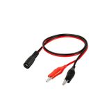 BK Teknoloji Dişi DC 5.5x2.5mm Dişi - Renk Kodlu 35mm Orta Boy Krokodil Kablo