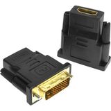 BK Teknoloji DVI 24 + 1 Erkek To HDMI Dişi Dönüştürücü
