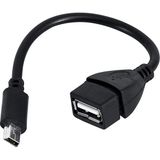 BK Teknoloji Mini USB V3 5 Pin Otg Kablosu USB Dişi Mini USB Erkek