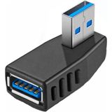BK Teknoloji USB 3.0 Sağ Açılı Konnektör Erkek Dişi 90 Derece Uzatma Adaptörü