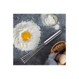 BKC HOME Yeni Nesil Paslanmaz Çelik Metal Boncuk Top Uçlu Çırpıcı Sos Karıştırıcı Top Uçlu Yumurta Çırpıcı