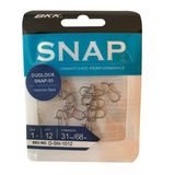 Bkk Duolock Snap-51 Yapay Yem Klipsi (12'Li Paket)