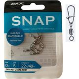 Bkk Duolock Snap Swivel-51 Klipsli Fırdöndü No:0 (5'lipaket) - BKK Duolock Snap Swivel-51 Klipsli Fırdöndü No:0 (5\'LİPaket)