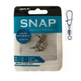 Bkk Duolock Snap Swivel-51 Klipsli Fırdöndü No:0 (5'Lipaket)