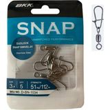 Bkk Duolock Snap Swivel-51 Klipsli Fırdöndü No:3 (5'lipaket) - BKK Duolock Snap Swivel-51 Klipsli Fırdöndü No:3 (5\'LİPaket)