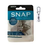 Bkk Duolock Snap Swivel-51 Klipsli Fırdöndü No:3 (5'Lipaket)