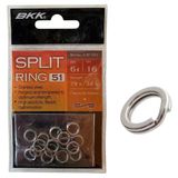 Bkk Split Ring-51 Suni Yem Halkası No:6 (16'Lı Paket)