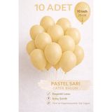Bkmc 10 Adet Latex Balon 10 Inç Parti Balonu Doğum Günü Süsleme Balonu
