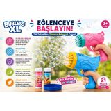 Bkmc 🥇 21 Delikli Xl Köpük Baloncuk Tabancası Bubble Gun Çocuk Oyuncağı Baloncuk Makinesi