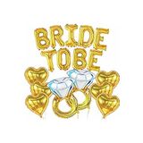 Bkmc Bekarlığa Veda Partisi parti seti Bride To Be Balon Set GOLD bmcNM1111