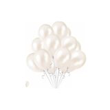 Bkmc Beyaz Makaron Balon 10'lu