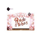 Bkmc Bride To Be Bekarlığa Veda Partisi Balon Süsleme Rose Gold + 1 Bride 10 Team Bride Geçici Dövme Rosegold bmcNM309