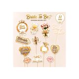 Bkmc Bride To Be Konuşma Balonu Seti 11 Parça | Bekarlığa Veda Parti Fotoğraf Çekim Aksesuarı | Team Bride Photo Booth