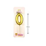 Bkmc BÜYÜK BOY 0 RAKAM GOLD MUM 12CM
