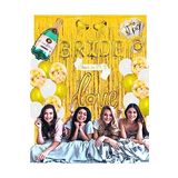 Bkmc Dolu Dolu Bride Folyo Balon Seti Bekarlığa Veda Bride Partisi Balon Süsleme GOLD gold bmcNM1107
