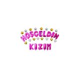 Bkmc KALPLİ HOŞGELDİN KIZIM PEMBE SET Folyo Balon