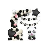 Bkmc LÜKS PANDA DOĞUM GÜNÜ SÜSÜ DOĞUM GÜNÜ KONSEPTİ BALON SET